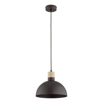 Lámpara colgante con cable NEOMI 1xE27/15W/230V negra