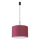 Lámpara colgante con cable NEVIA 1xE27/15W/230V Ø 40 cm roja