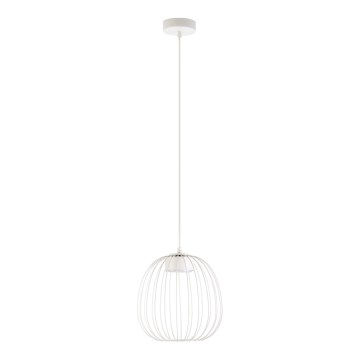 Lámpara colgante con cable OVELLA 1xGX53/10W/230V Ø 25 cm crema