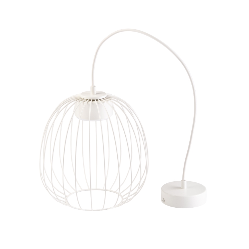 Lámpara colgante con cable OVELLA 1xGX53/10W/230V Ø 25 cm crema