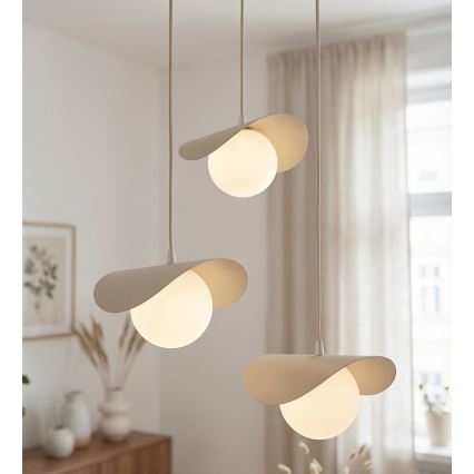 Lámpara colgante con cable RITUAL 1xG9/8W/230V beige