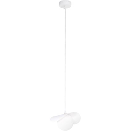 Lámpara colgante con cable RITUAL 1xG9/8W/230V blanca
