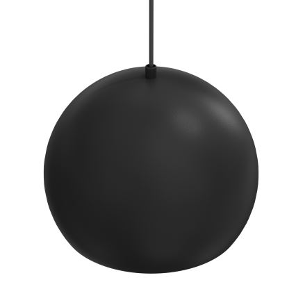 Lámpara colgante con cable SOOL 1xE27/15W/230V Ø 27 cm negra