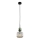 Lámpara colgante con cable SOPHIA 1xE14/10W/230V negro/verde/beige ahumado