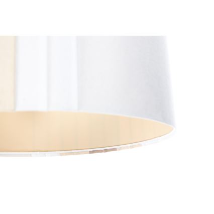 Lámpara colgante con cable STRIPES 1xE27/60W/230V Ø 40 cm crema