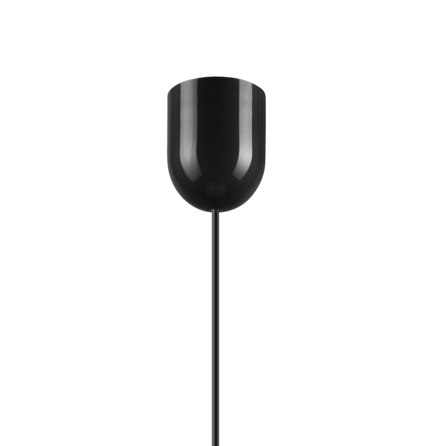 Lámpara colgante con cable ULLE 1xE27/15W/230V negra