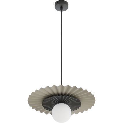Lámpara colgante con cable UMBRA 1xG9/8W/230V negra/beige