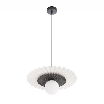 Lámpara colgante con cable UMBRA 1xG9/8W/230V negro/blanco