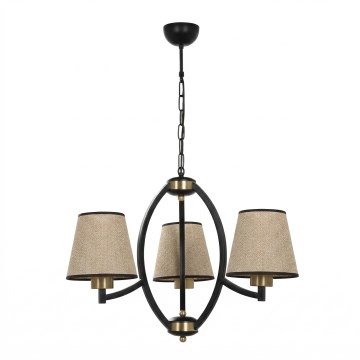 Lámpara colgante con cadena PAUL 3xE27/60W/230V