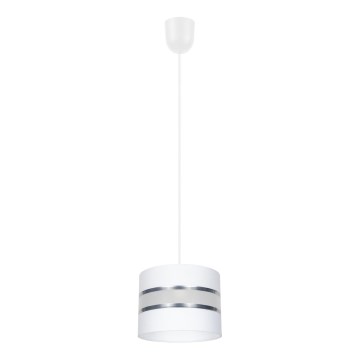 Lámpara colgante CORAL S 1xE27/60W/230V blanco