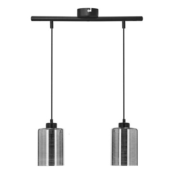 Lámpara colgante COX 2xE27/60W/230V