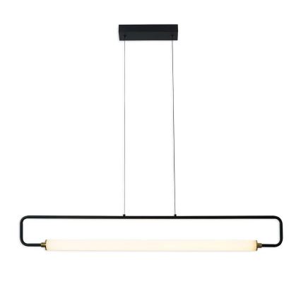 Lámpara colgante de cable FELICJA LED/30W/230V 4000K negra