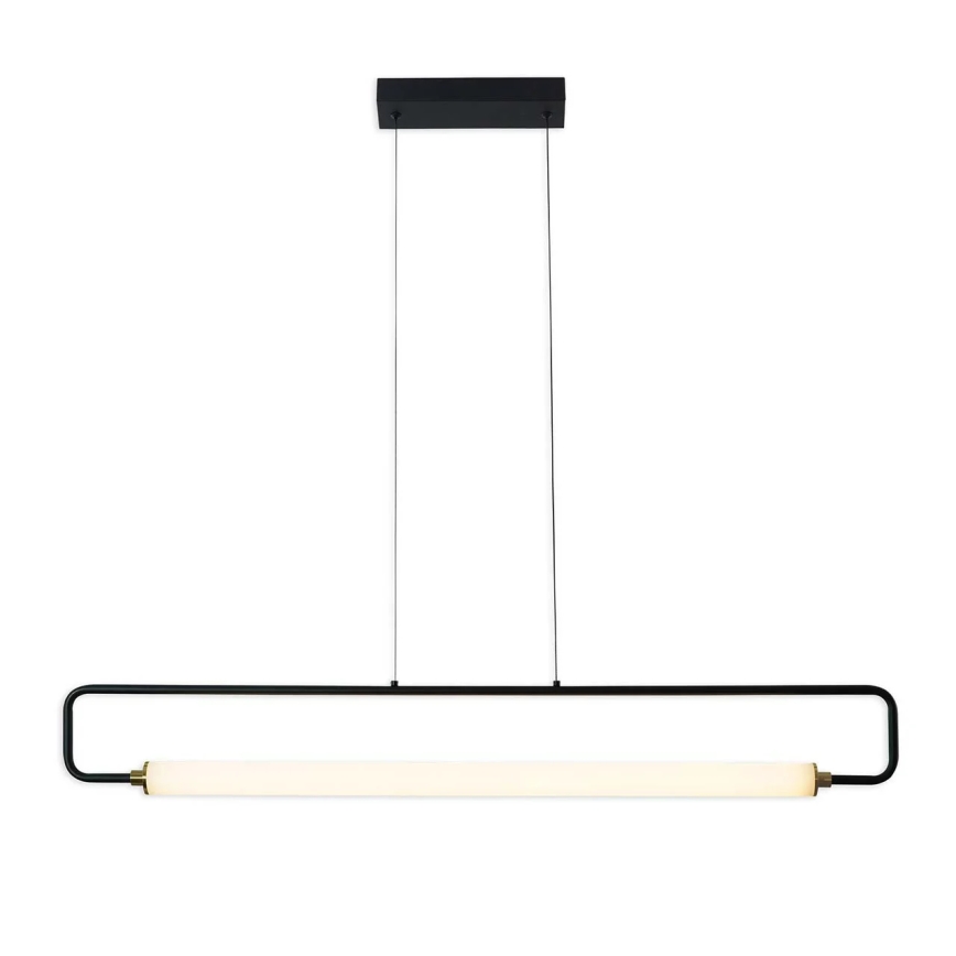 Lámpara colgante de cable FELICJA LED/30W/230V 4000K negra
