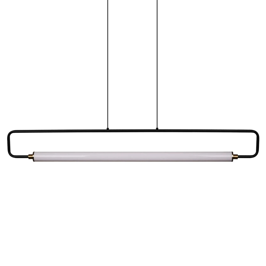 Lámpara colgante de cable FELICJA LED/30W/230V 4000K negra