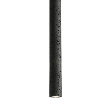 Lámpara colgante de cable LED LEONARD LED/7W/230V negra