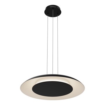 Lámpara colgante de cable LED PIATTINO LED/30W/230V 2700/3200/4000K Ø 40 cm negra