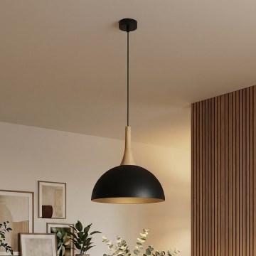 Lámpara colgante de cable NAUTICA 1xGX53/12W/230V negra