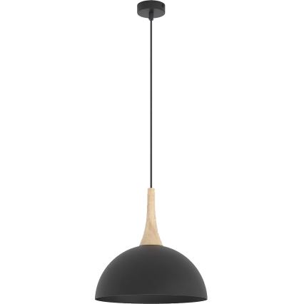 Lámpara colgante de cable NAUTICA 1xGX53/12W/230V negra