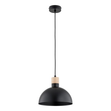 Lámpara colgante de cable NEOMI 1xE27/15W/230V, negra