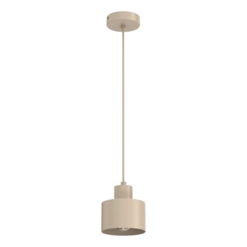 Lámpara colgante de cable PARKLA 1xE27/15W/230V beige