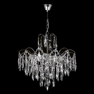 Lámpara colgante de cristal 6xE27/60W/230V