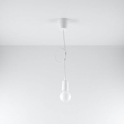 Lámpara colgante DIEGO 1xE27/60W/230V