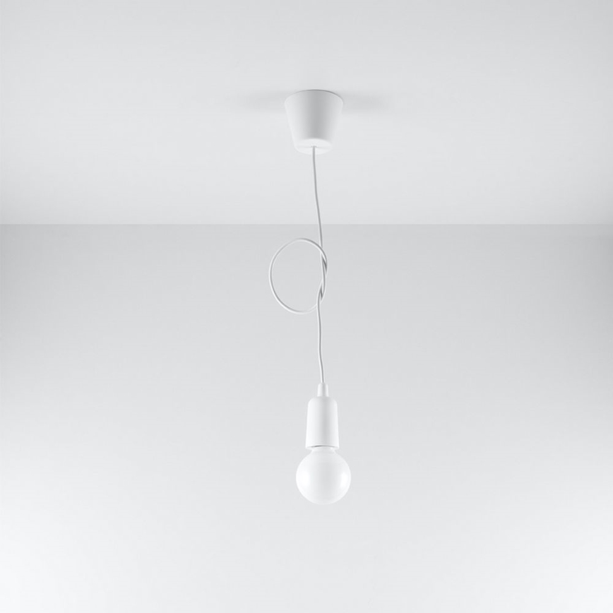 Lámpara colgante DIEGO 1xE27/60W/230V