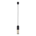 Lámpara colgante ELIT 1xGU10/10W/230V negro