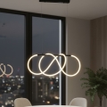Lámpara colgante en cable FLEXI LED/36W/230V 4000K negra
