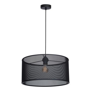 Lámpara colgante FELIX 1xE27/60W/230V negra