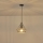 Lámpara colgante FLARE 1xE27/15W/230V diá. 25 cm beige