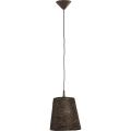 Lámpara colgante GUMON 1xE27/15W/230V marrón