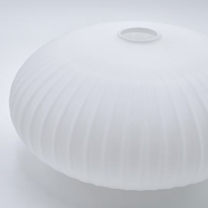 Lámpara colgante HARMONY 1xE27/15W/230V diá. 30 cm blanco/roble