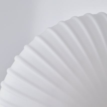 Lámpara colgante HARMONY 1xE27/15W/230V diá. 30 cm blanco/roble