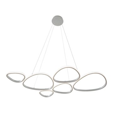 Lámpara colgante HELIX LED de suspensión con cable, 61W/230V, plateada