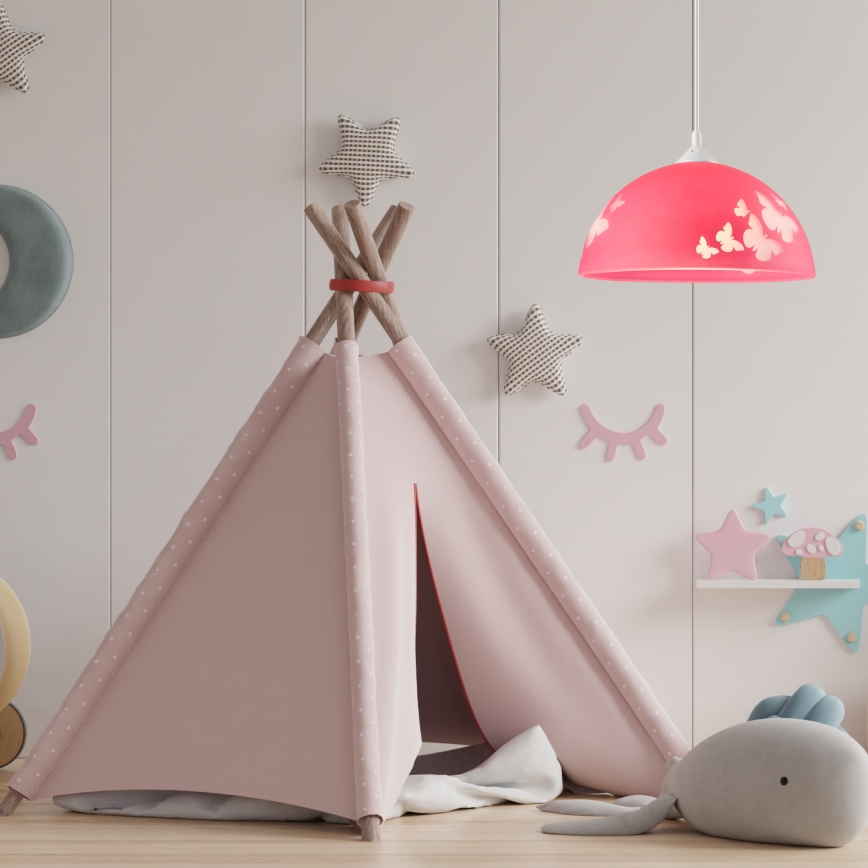 Lámpara colgante infantil 1xE27/60W/230V