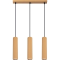 Lámpara colgante KARBON 3xGU10/10W/230V dorado