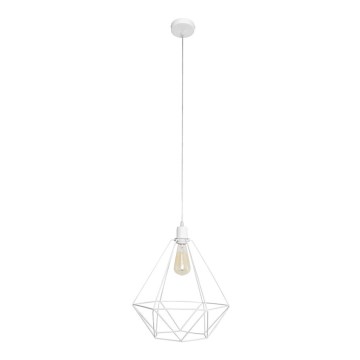 Lámpara colgante KARO LARGE 1xE27/15W/230V blanco