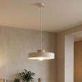Lámpara colgante KIVI con cable 1xE27/15W/230V blanca