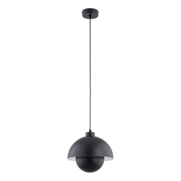 Lámpara colgante KUGER 1xE27/15W/230V negro