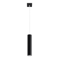 Lámpara colgante LAGOS 1 1xGU10/10W/230V negro