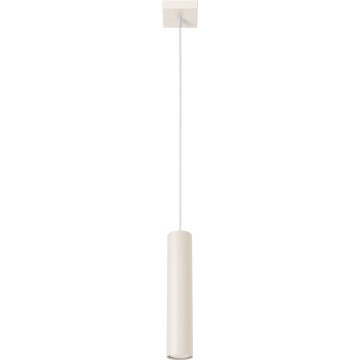Lámpara colgante LAGOS 1xGU10/10W/230V color crema