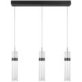 Lámpara colgante LED AMBIENTE con cable 3xLED/6W/230V 3000/4000/6000K negra