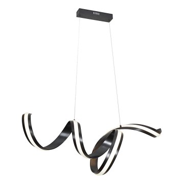 Lámpara colgante LED AREZIA LED/42W/230V negra