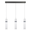Lámpara colgante LED con cable AMBIENTE 3xLED/6W/230V 3000/4000/6000K cromo brillante
