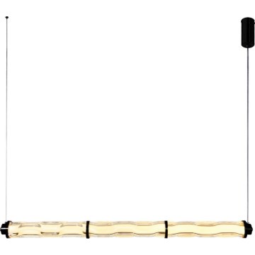 Lámpara colgante LED con cable CORTE LED/25W/230V negra