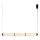 Lámpara colgante LED con cable CORTE LED/25W/230V negra