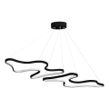 Lámpara colgante LED con cable DUPLE ARTISAN LED/80W/230V 4000K negra