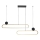 Lámpara colgante LED con cable FLORENTYNA LED/48W/230V 4000K dorado/negro