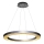Lámpara colgante LED con cable JESI LED/90W/230V 3000K pr. 100 cm plateada